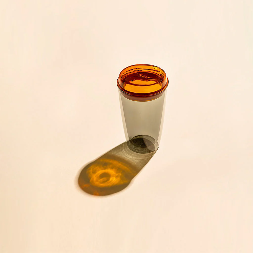 Maho Cuddle Glass Cup Smoke Amber - Image 2