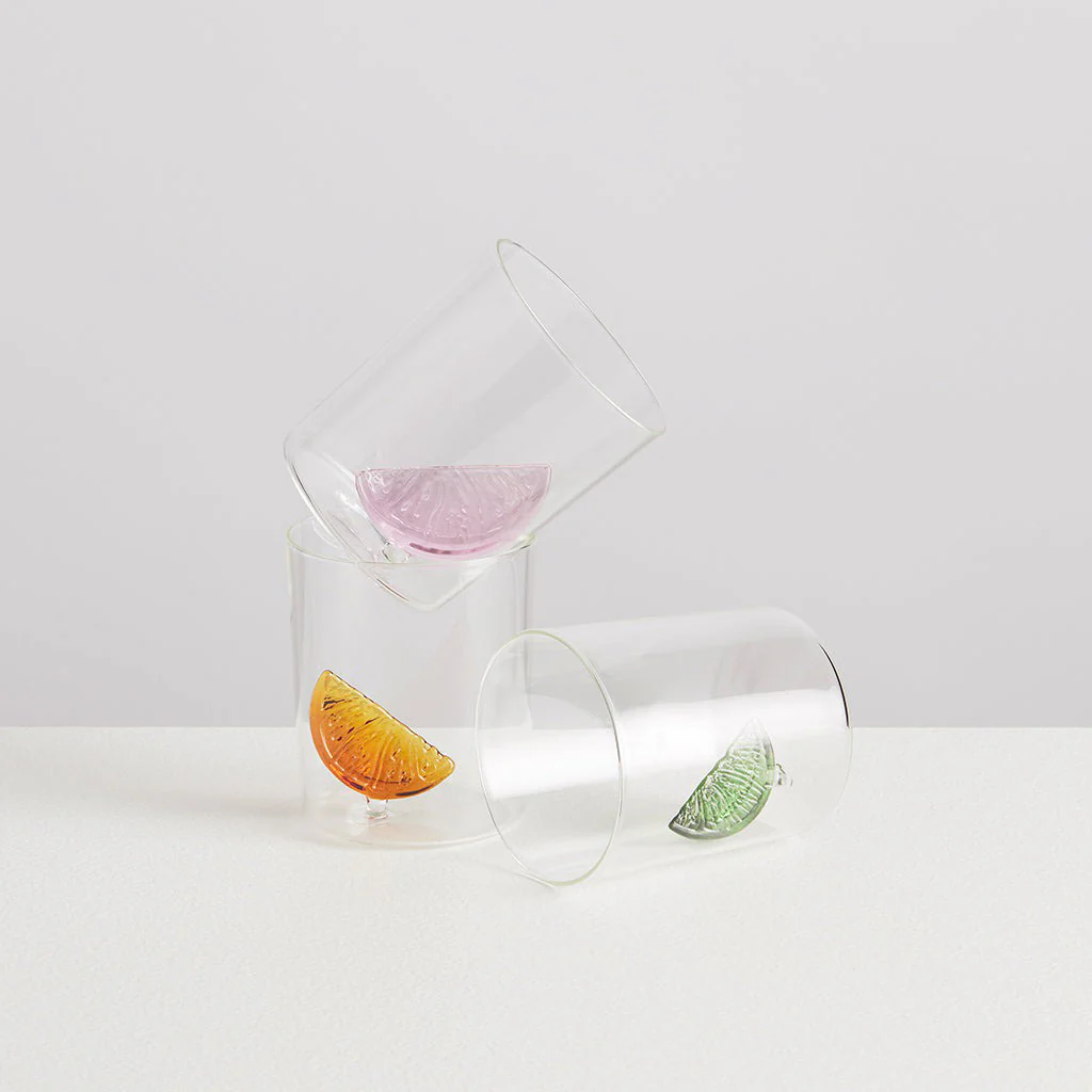 Maison Balzac 3 Citrus Glass Set - Image 3