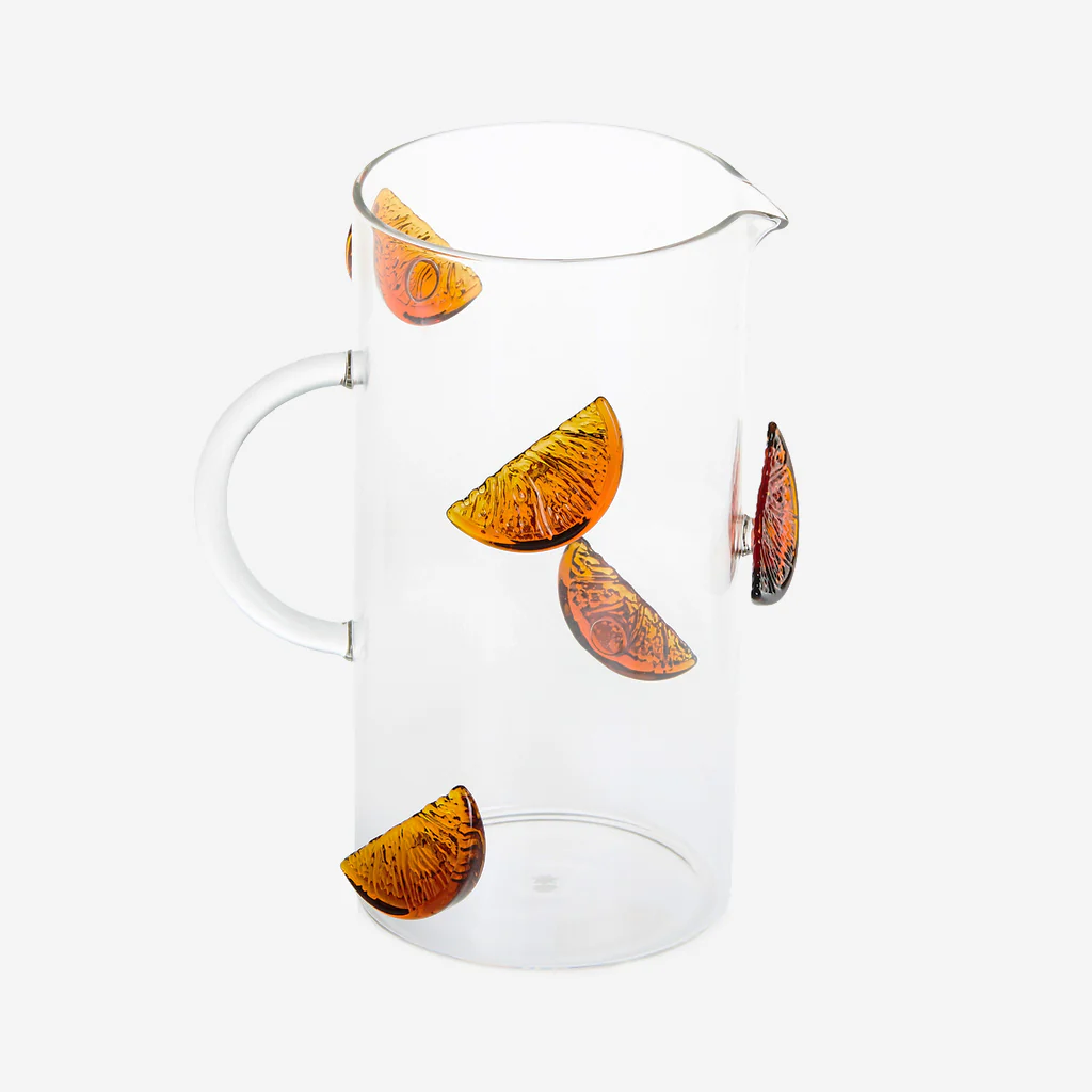 Maison Balzac Aperitif Jug Orange Amber - Image 5