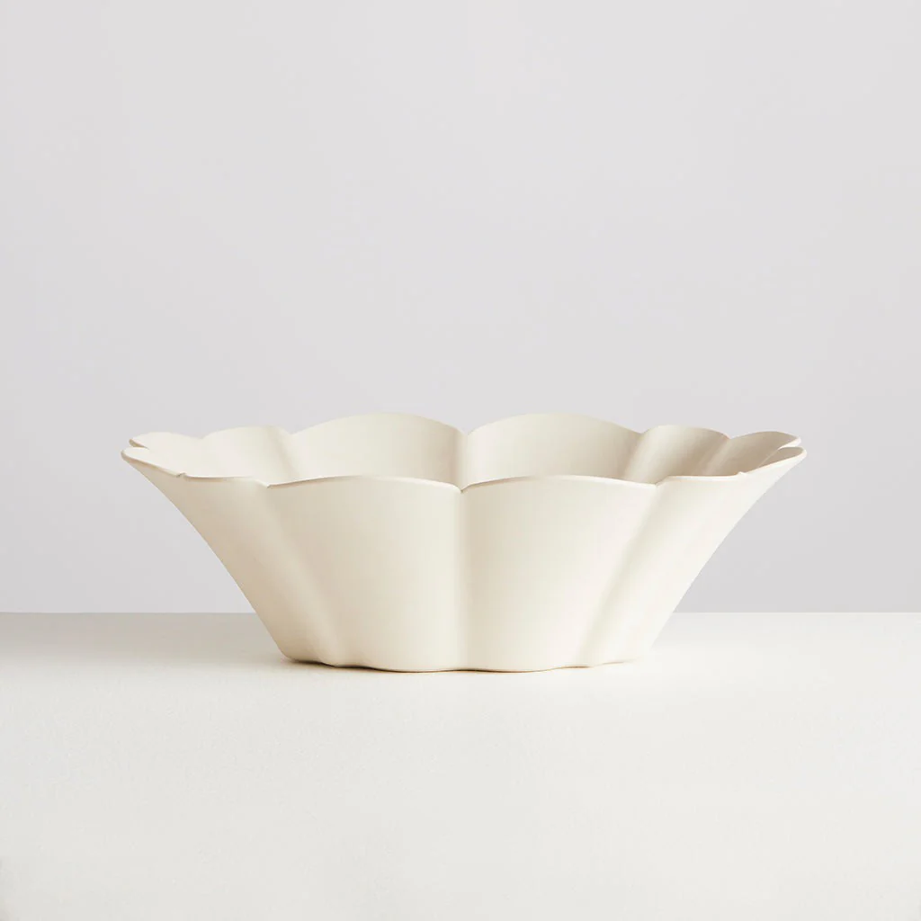Maison Balzac Cloud Serving Bowl Ivory - Image 2