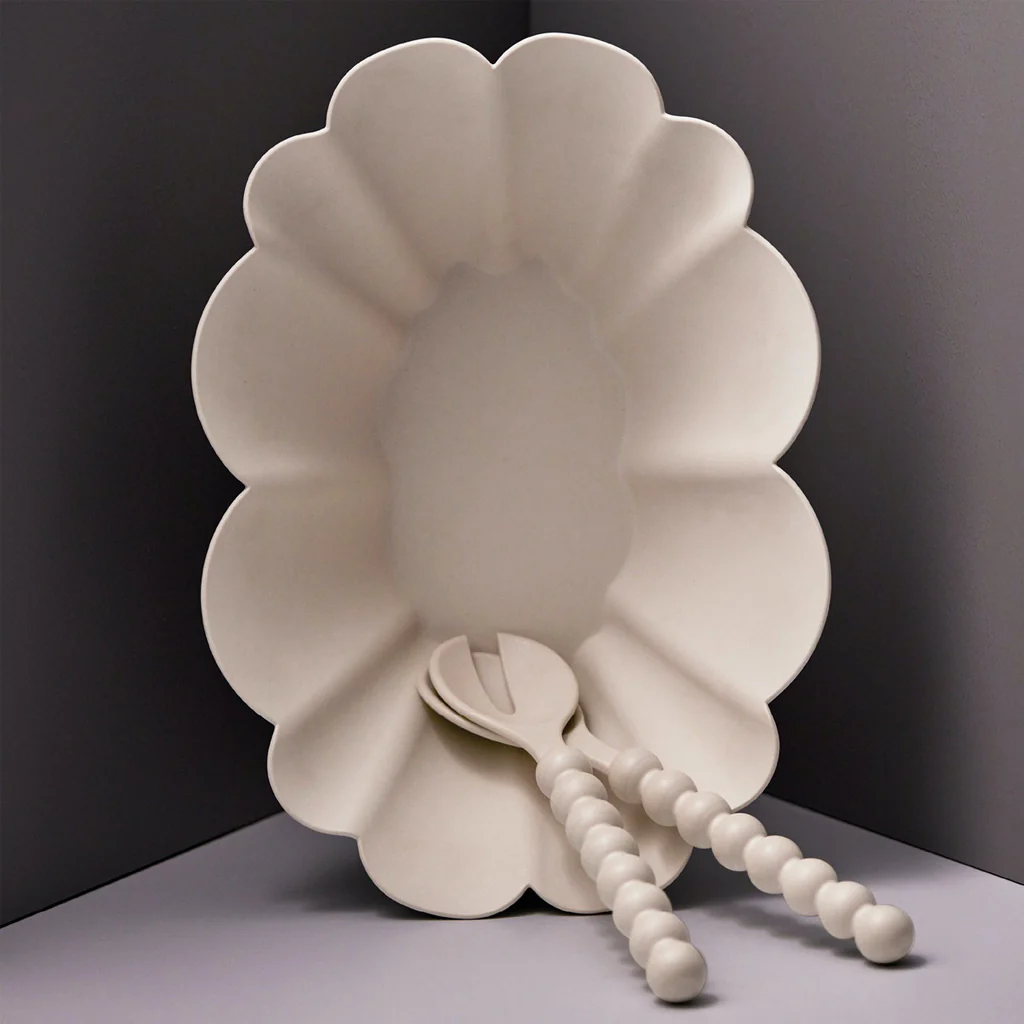 Maison Balzac Cloud Serving Bowl Ivory - Image 5