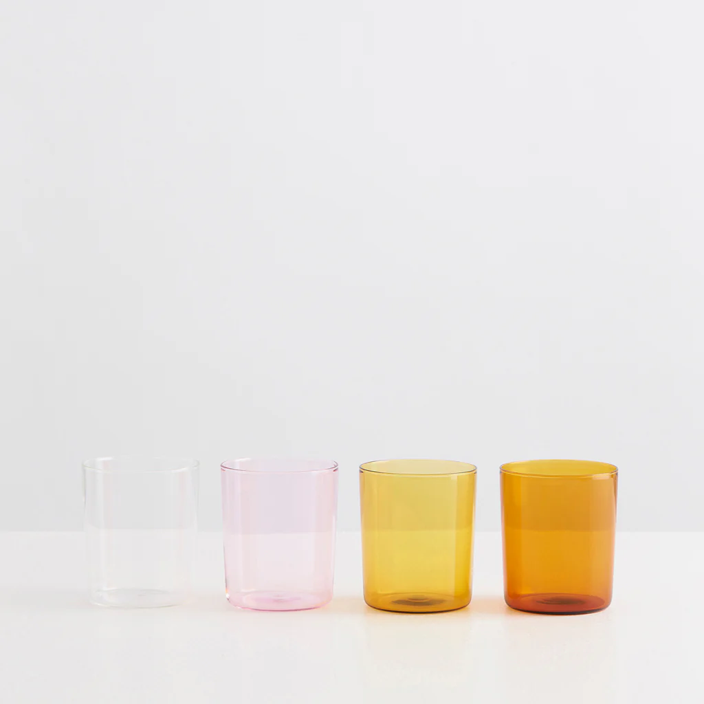 Maison Balzac Glass Cups Summer Set - Image 3