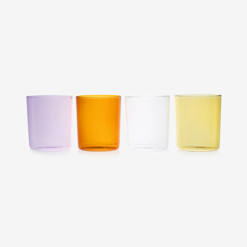 Maison Balzac Glass Cups Summer Set - Image 5