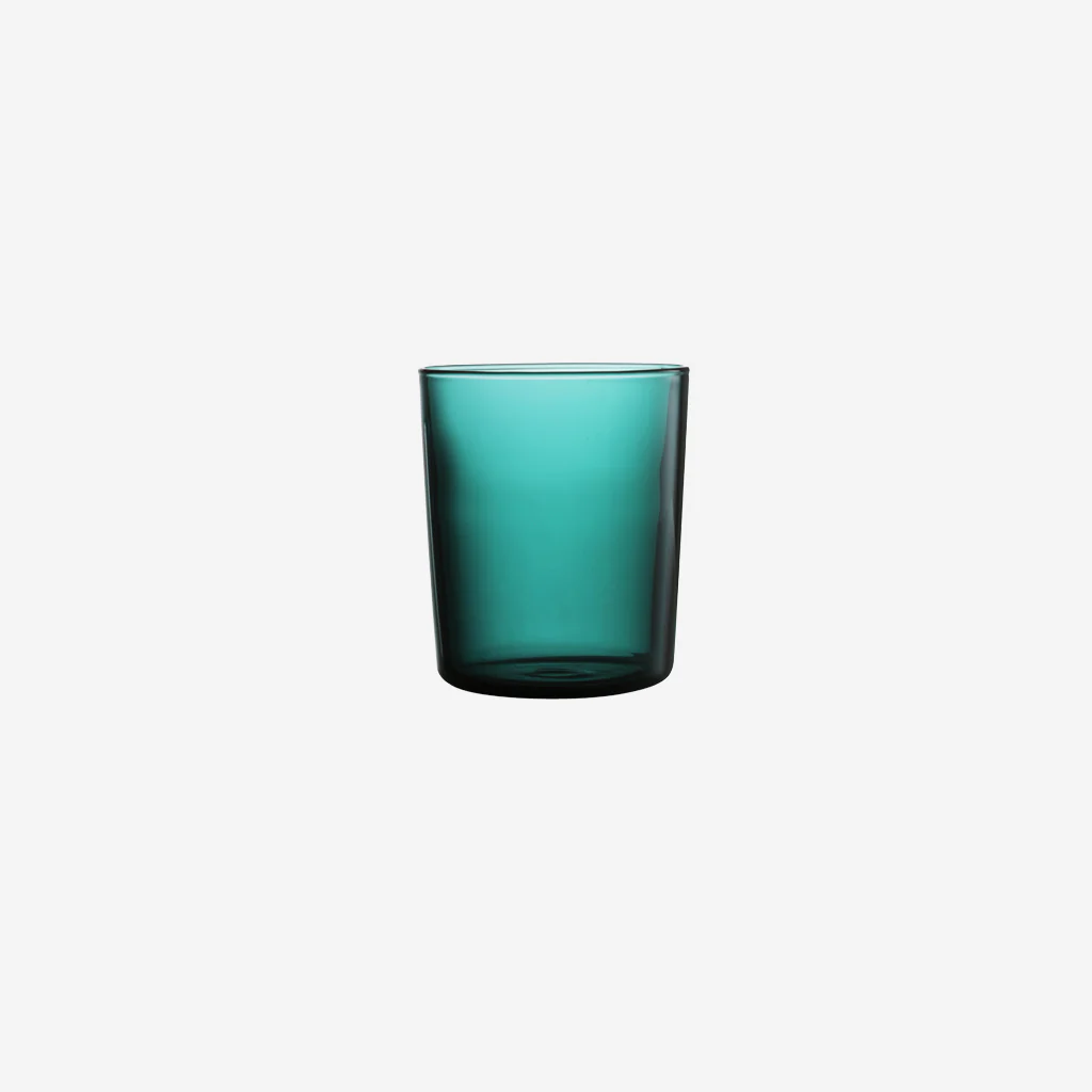 Maison Balzac Glass Cups Teal