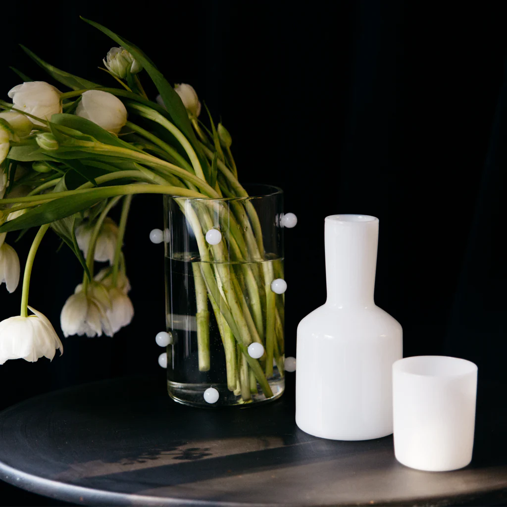 Maison Balzac Glass Cups White - Image 3