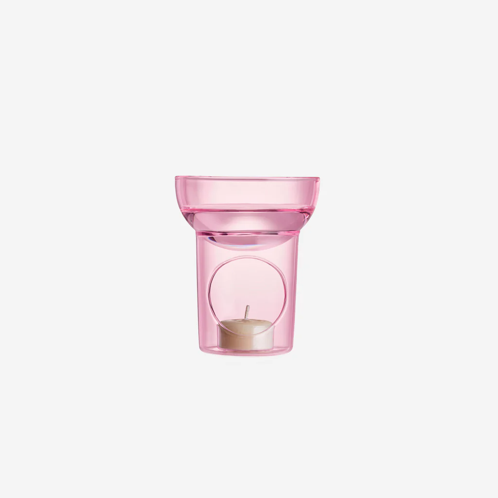 Maison Balzac Glass Oil Burner Pink