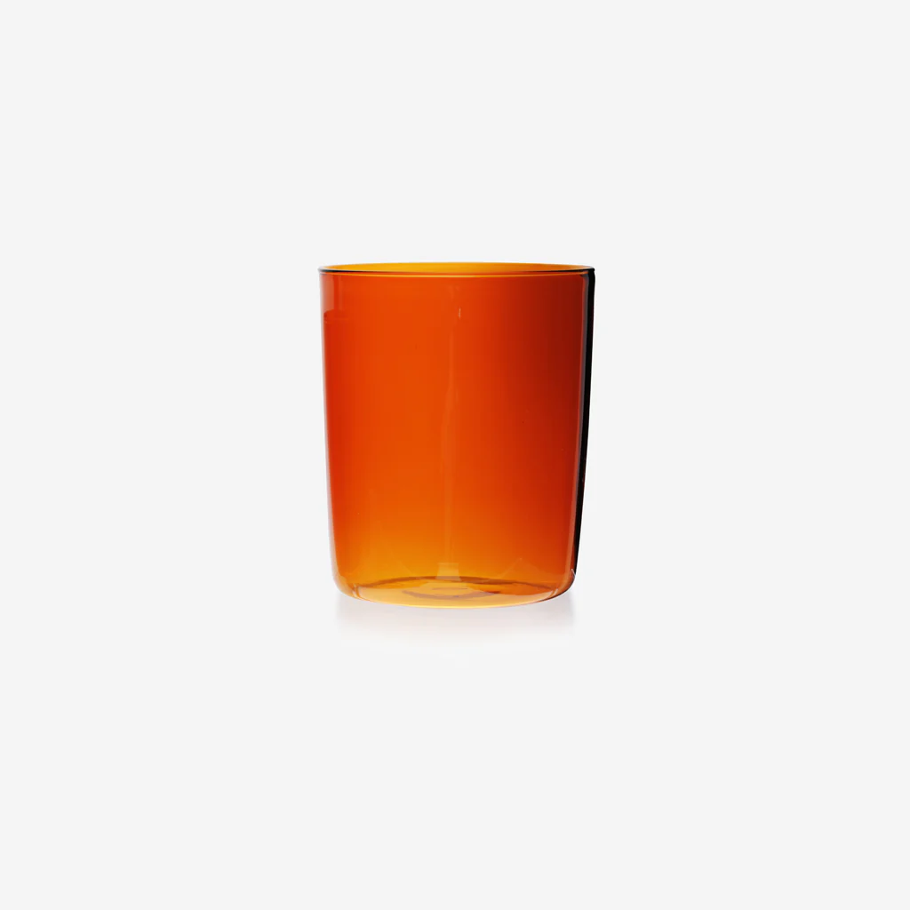 Maison Balzac Glass Tumblers Amber - Image 3