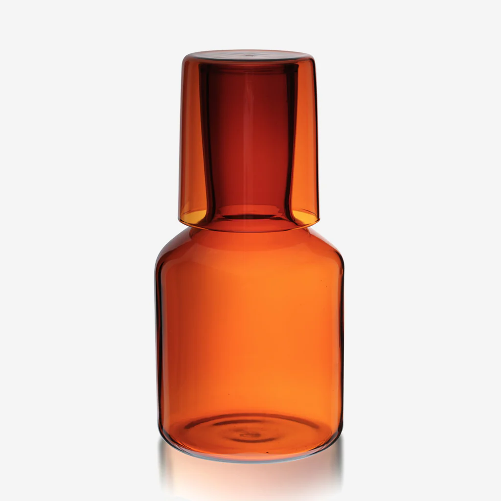 Maison Balzac Glass Tumblers Amber - Image 5