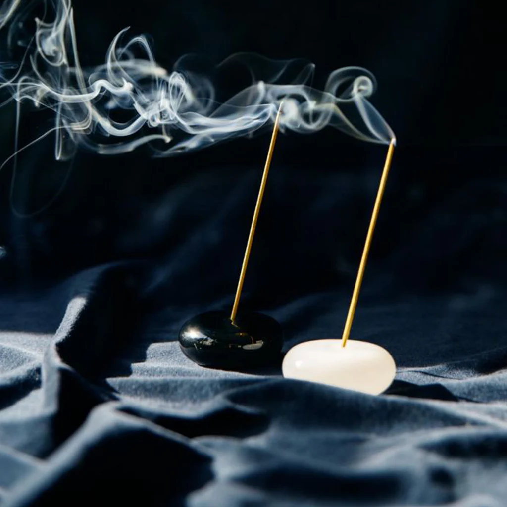 Maison Balzac Incense Holder Pebble White - Image 7