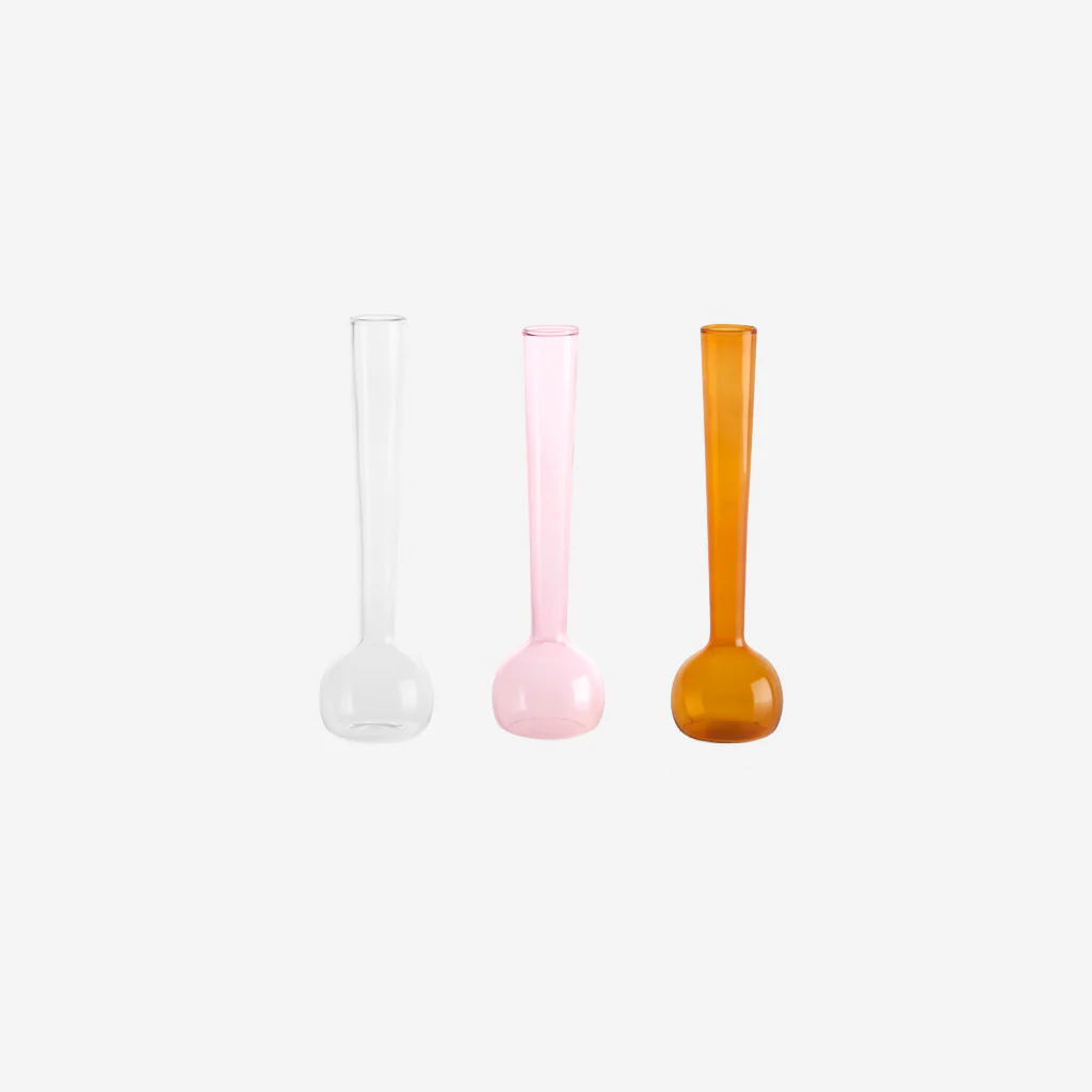 Maison Balzac Margot Trio Vases Amber Pink