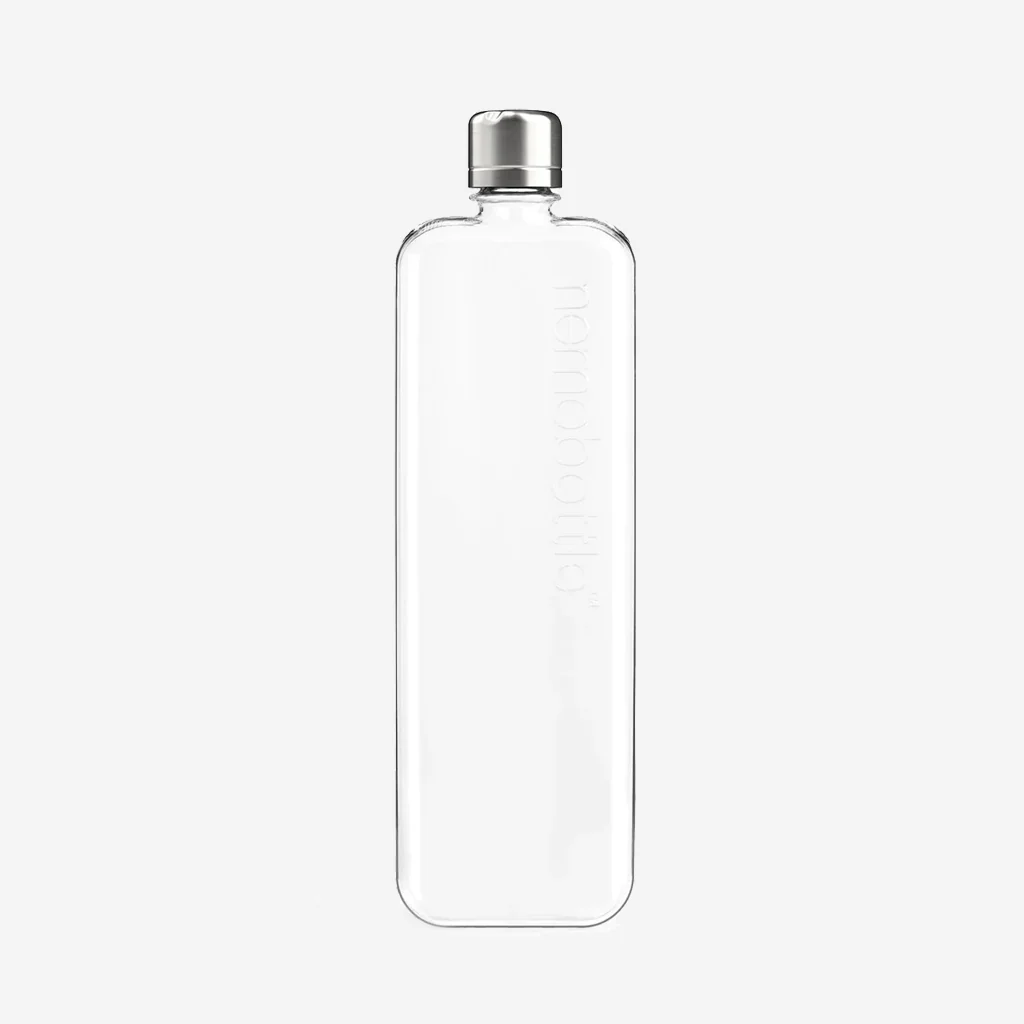 Memobottle Clear Slim Drink Bottle - Image 3