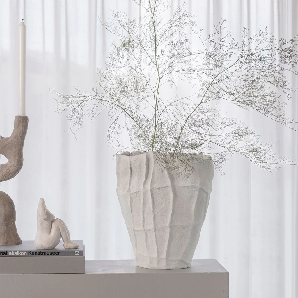 Mette Ditmer Art Piece Artistic Vase Off White - Image 2