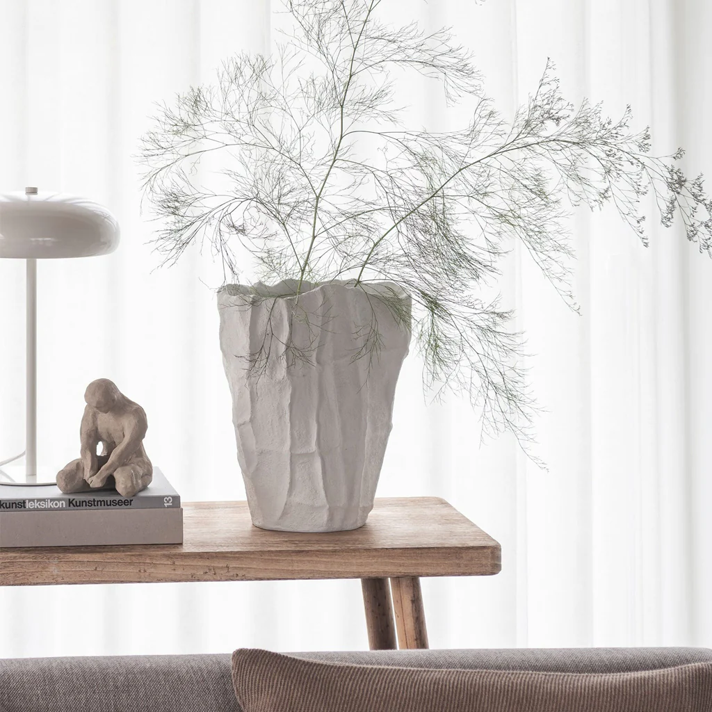 Mette Ditmer Art Piece Artistic Vase Off White - Image 3