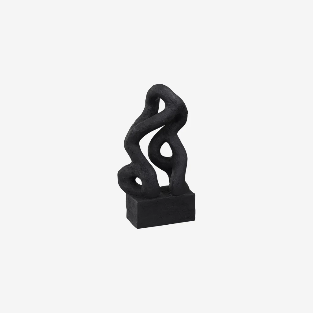 Mette Ditmer Art Piece Symbiosis Sculpture Black