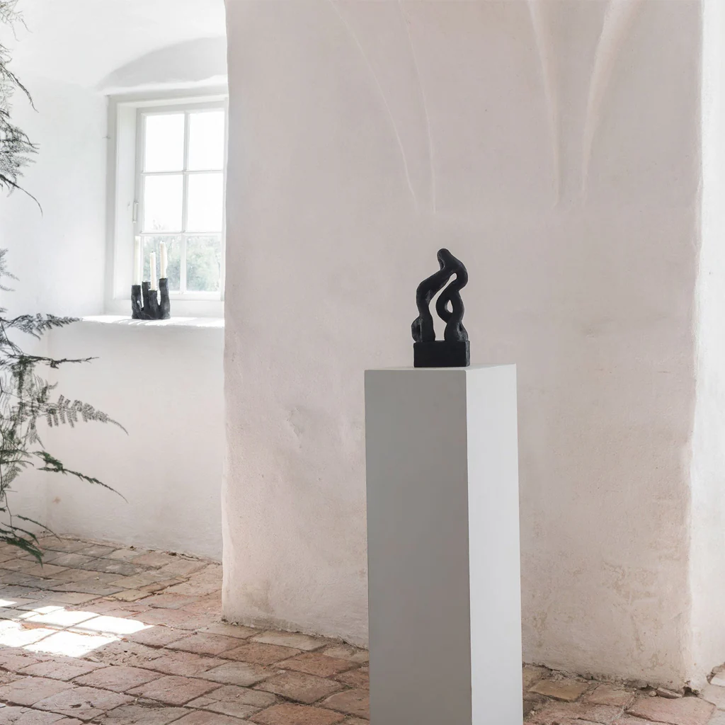 Mette Ditmer Art Piece Symbiosis Sculpture Black - Image 4