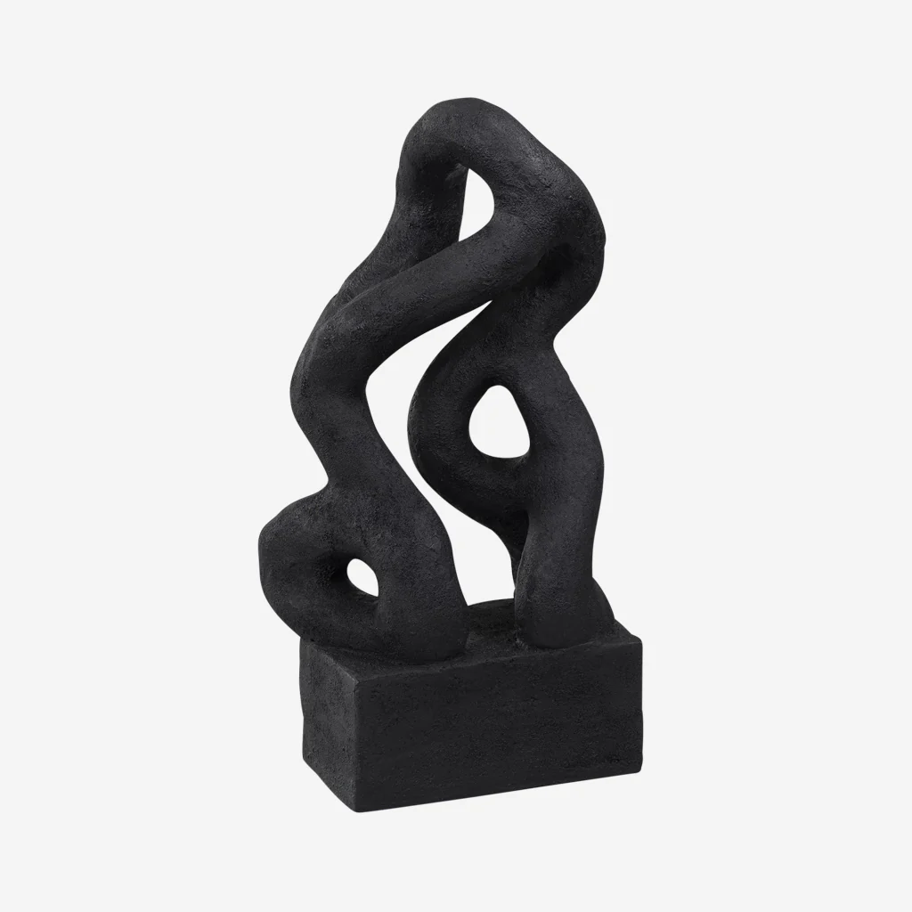 Mette Ditmer Art Piece Symbiosis Sculpture Black - Image 7
