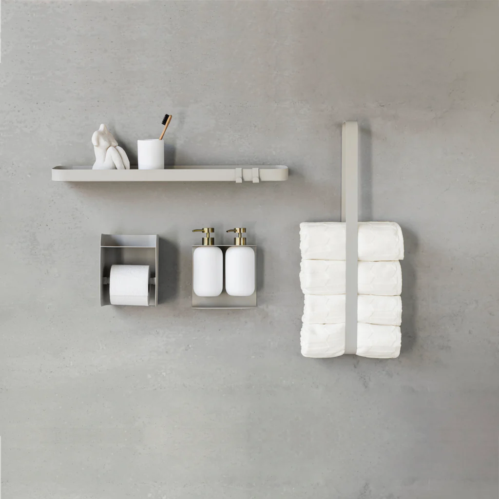 Mette Ditmer Carry Soap Pump Holder Single Sand Grey - Image 3