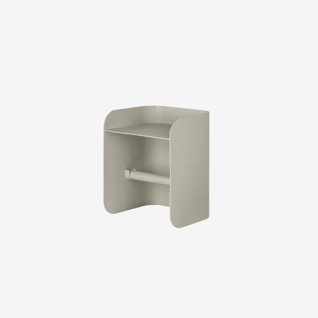 Mette Ditmer Carry Toilet Roll Holder Sand Grey
