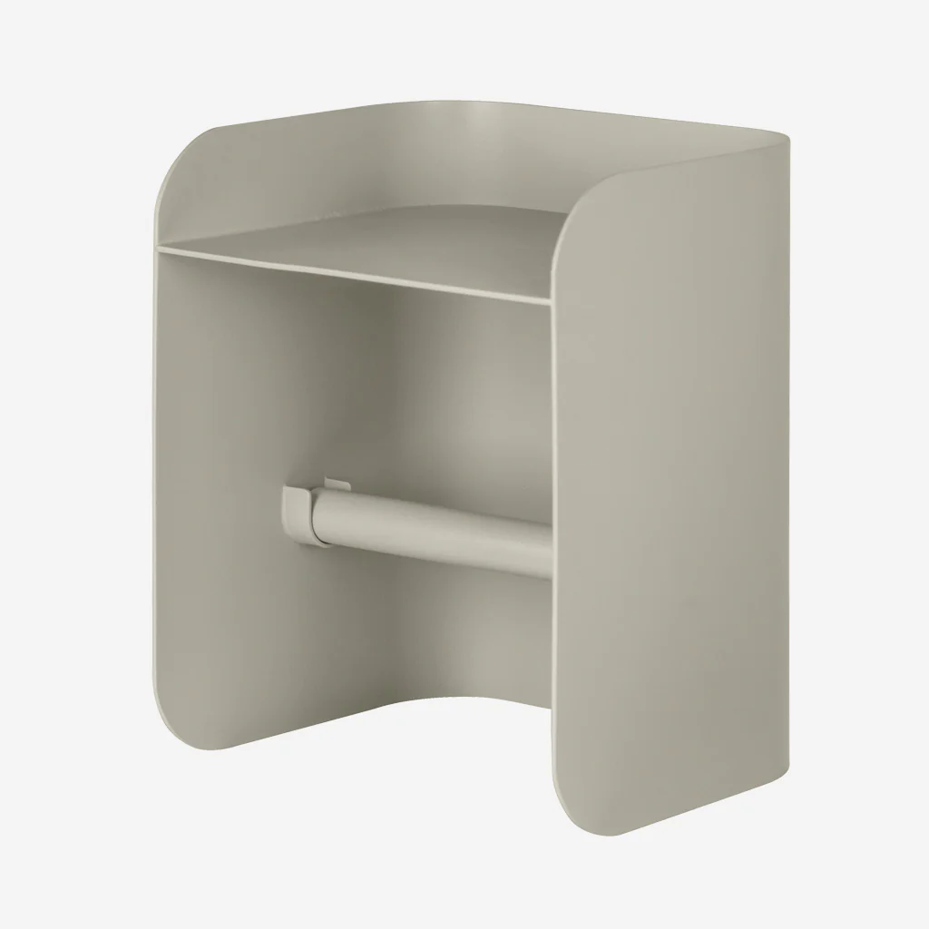 Mette Ditmer Carry Toilet Roll Holder Sand Grey - Image 2