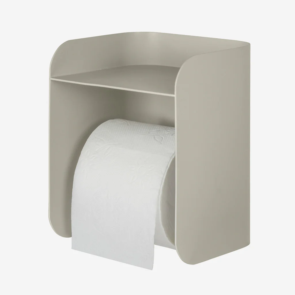 Mette Ditmer Carry Toilet Roll Holder Sand Grey - Image 3