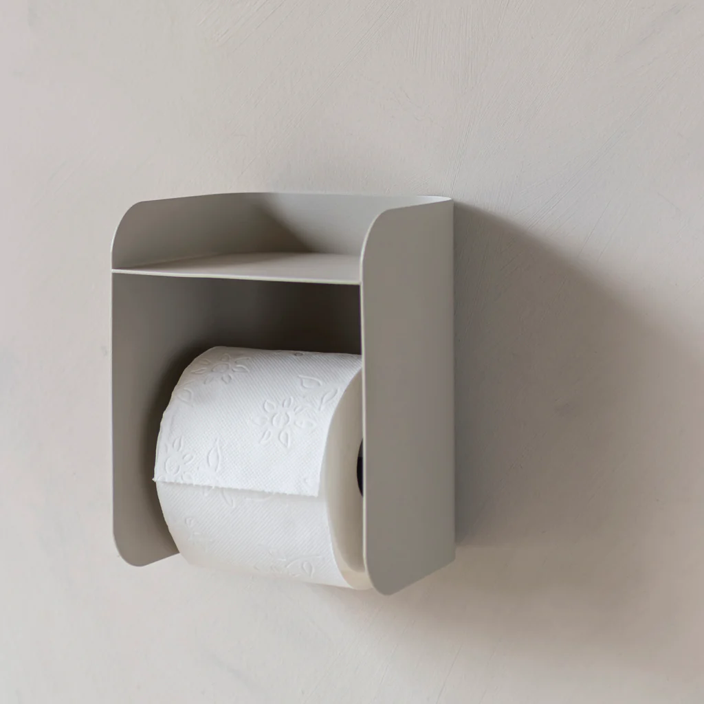 Mette Ditmer Carry Toilet Roll Holder Sand Grey - Image 5
