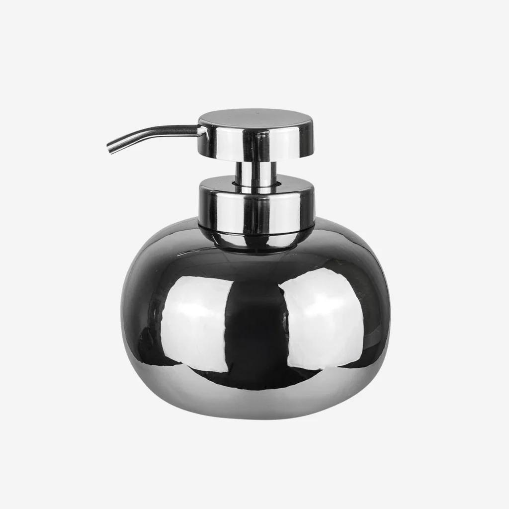 Mette Ditmer Lotus Soap Dispenser Low Chrome - Image 3