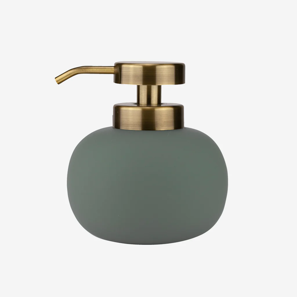 Mette Ditmer Lotus Soap Pump Low Frost Green - Image 4