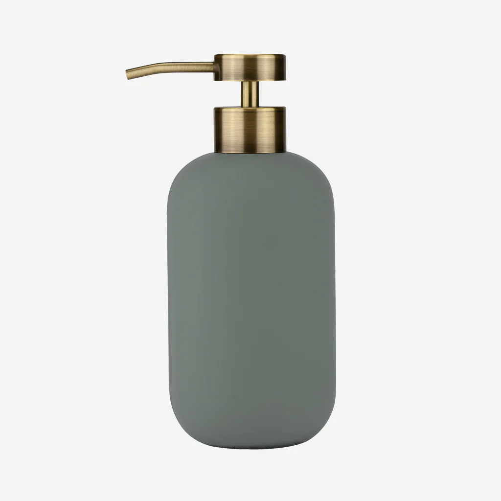 Mette Ditmer Lotus Soap Pump Tall Frost Green - Image 3