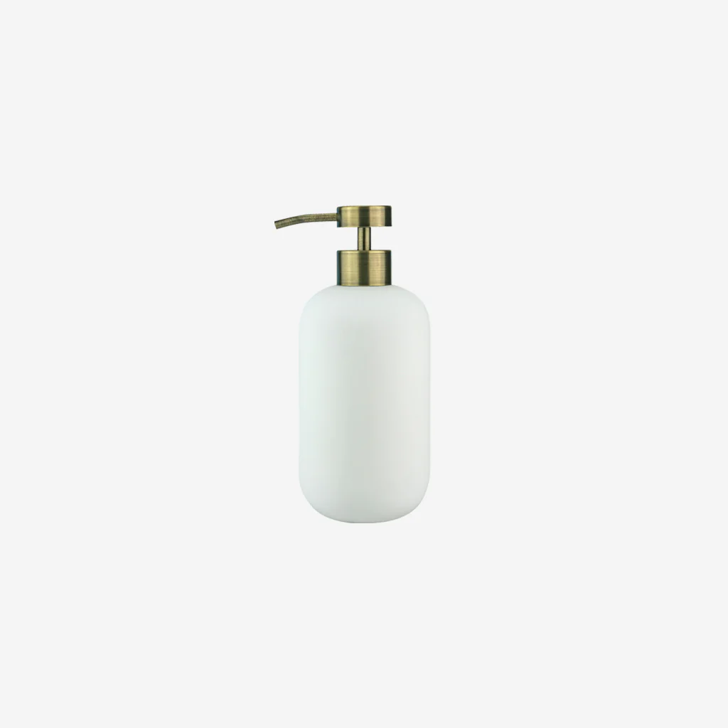 Mette Ditmer Lotus Soap Pump Tall White