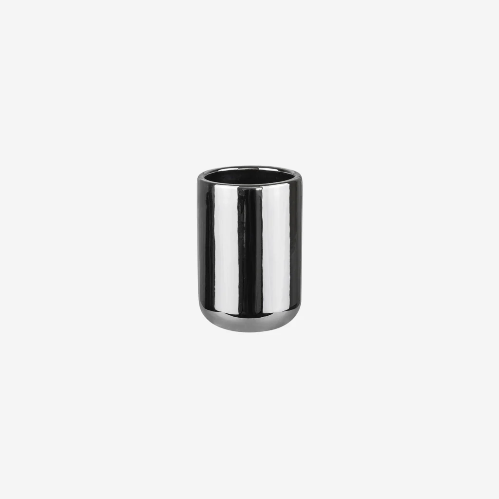 Mette Ditmer Lotus Tumbler Mug Chrome