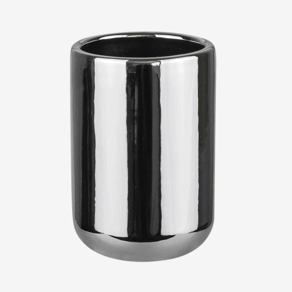 Mette Ditmer Lotus Tumbler Mug Chrome - Image 5