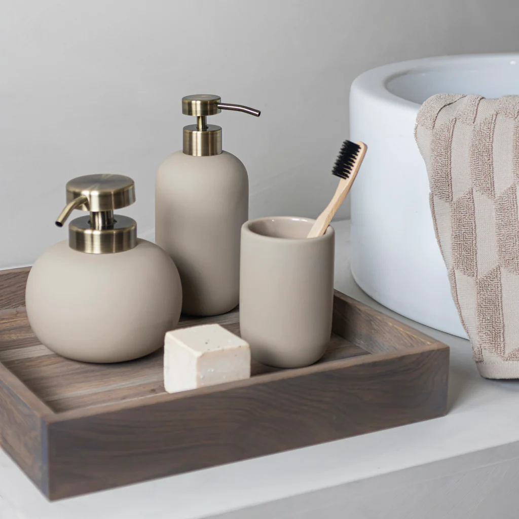 Mette Ditmer Lotus Tumbler Mug Sand - Image 2