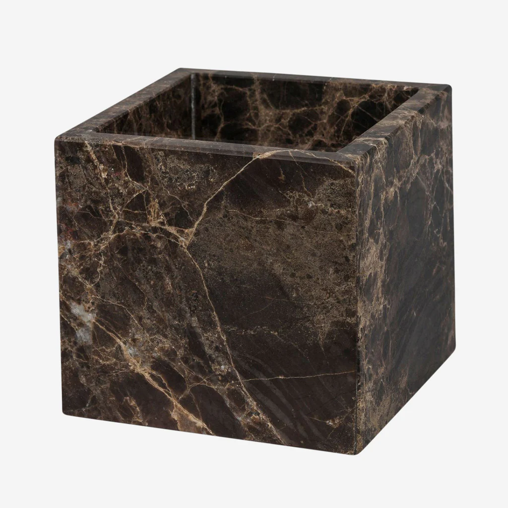 Mette Ditmer Marble Cube Brown - Image 6