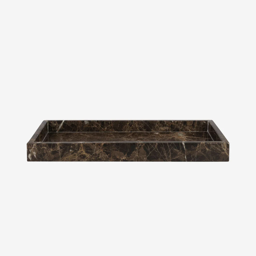 Mette Ditmer Marble Deco Tray Brown - Image 5
