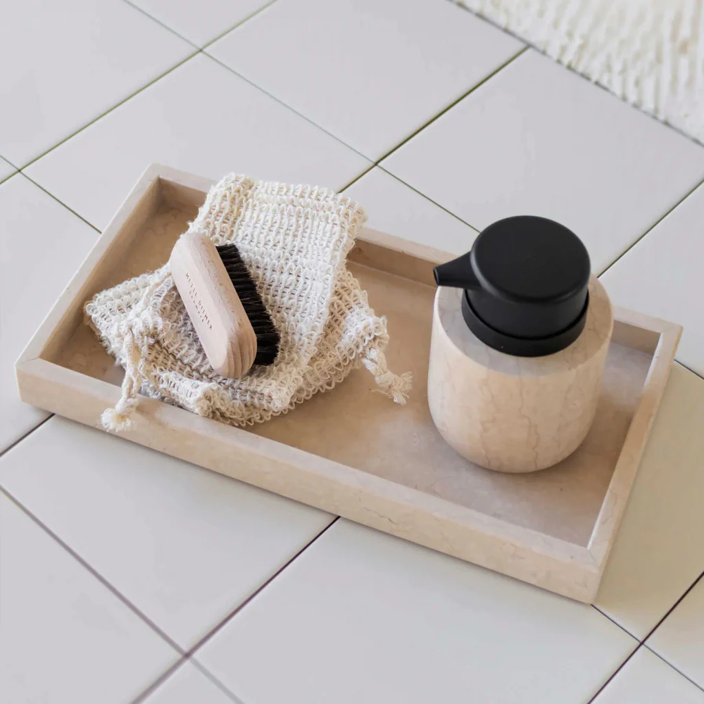 Mette Ditmer Marble Deco Tray Sand - Image 2