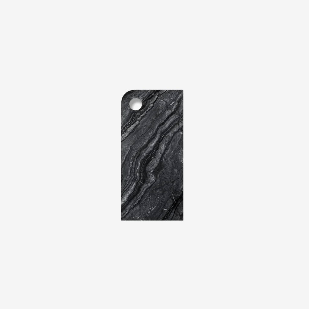 Mette Ditmer Marble Serving Board Large Black Grey