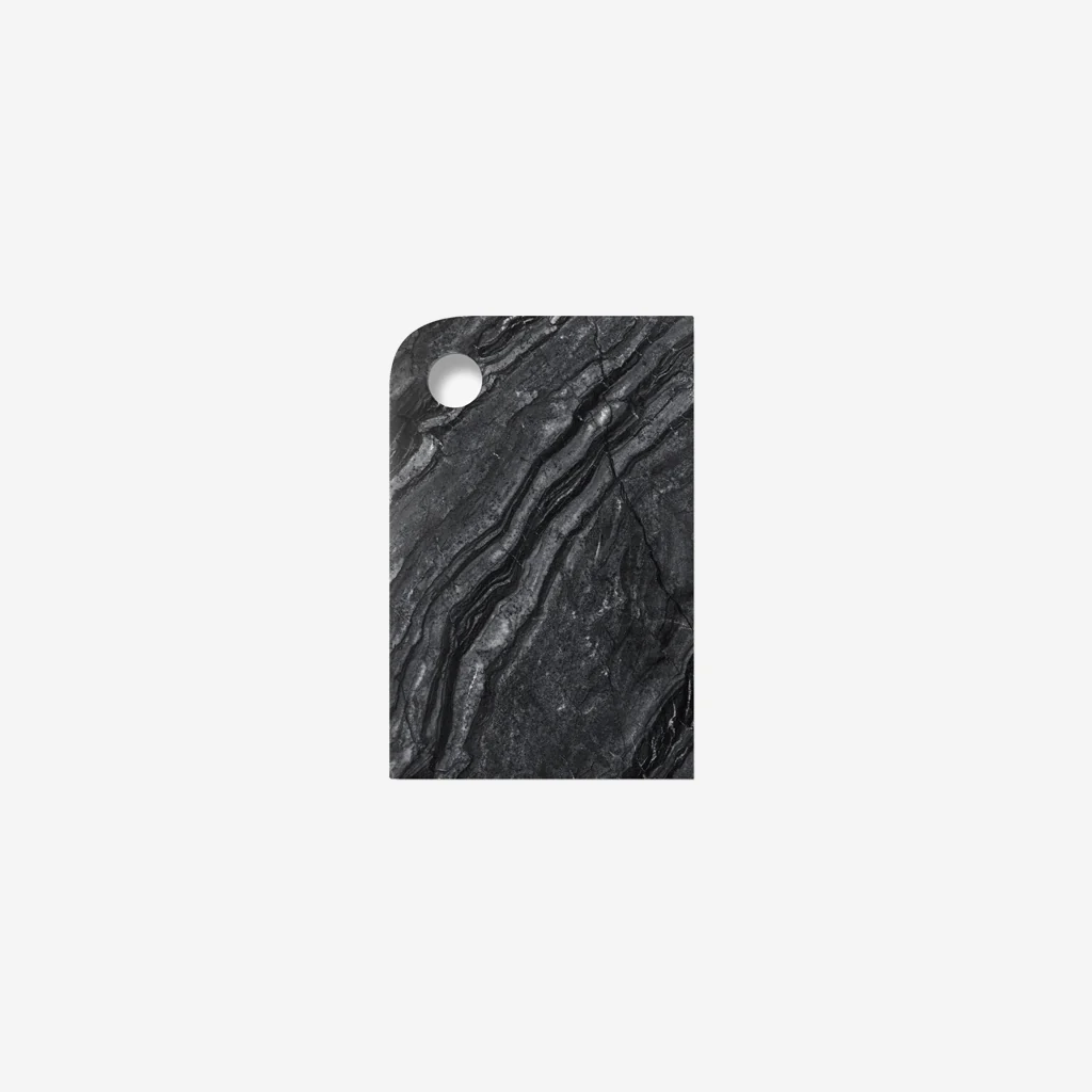 Mette Ditmer Marble Serving Board Medium Black Grey
