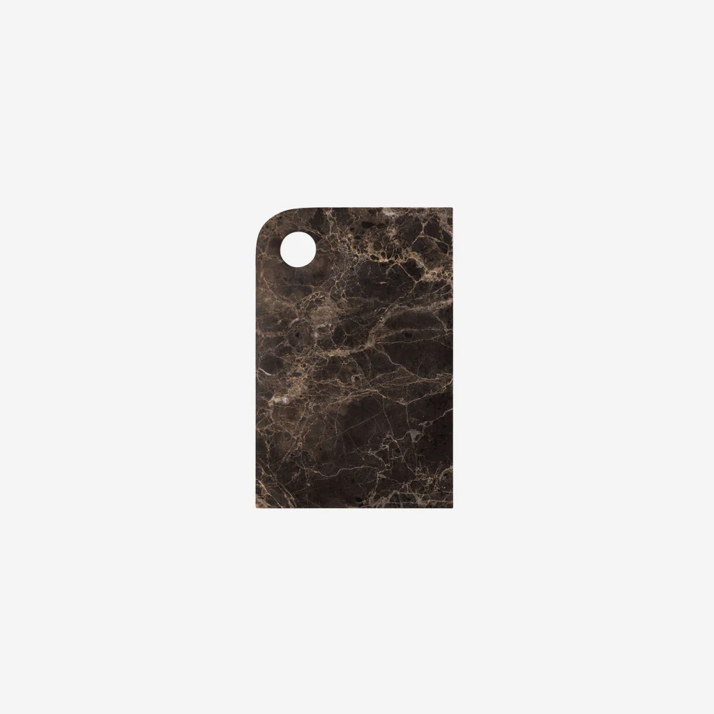 Mette Ditmer Marble Serving Board Medium Brown