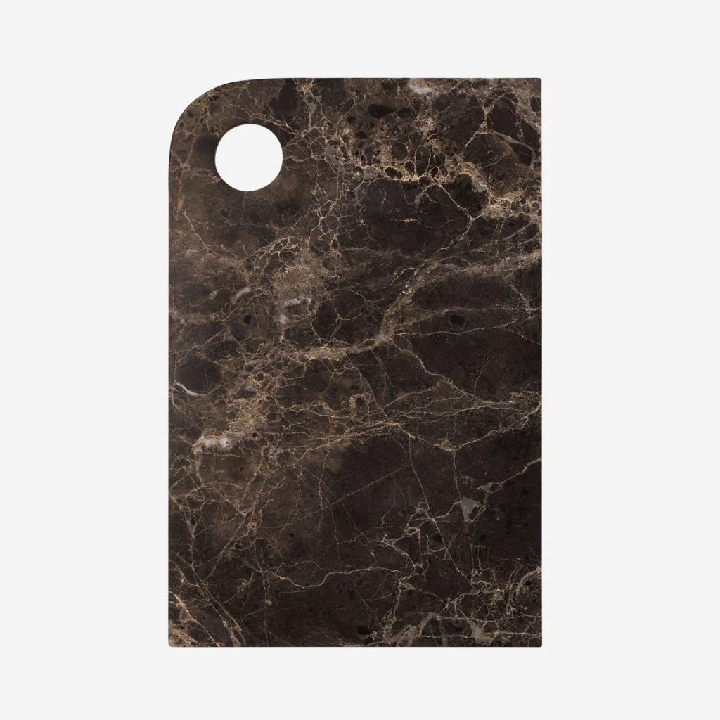 Mette Ditmer Marble Serving Board Medium Brown - Image 7