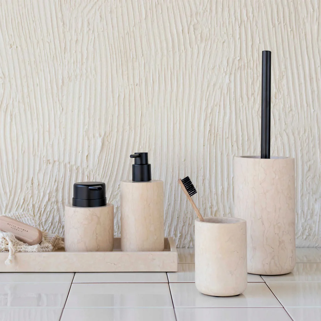 Mette Ditmer Marble Soap Pump Tall Sand - Image 4
