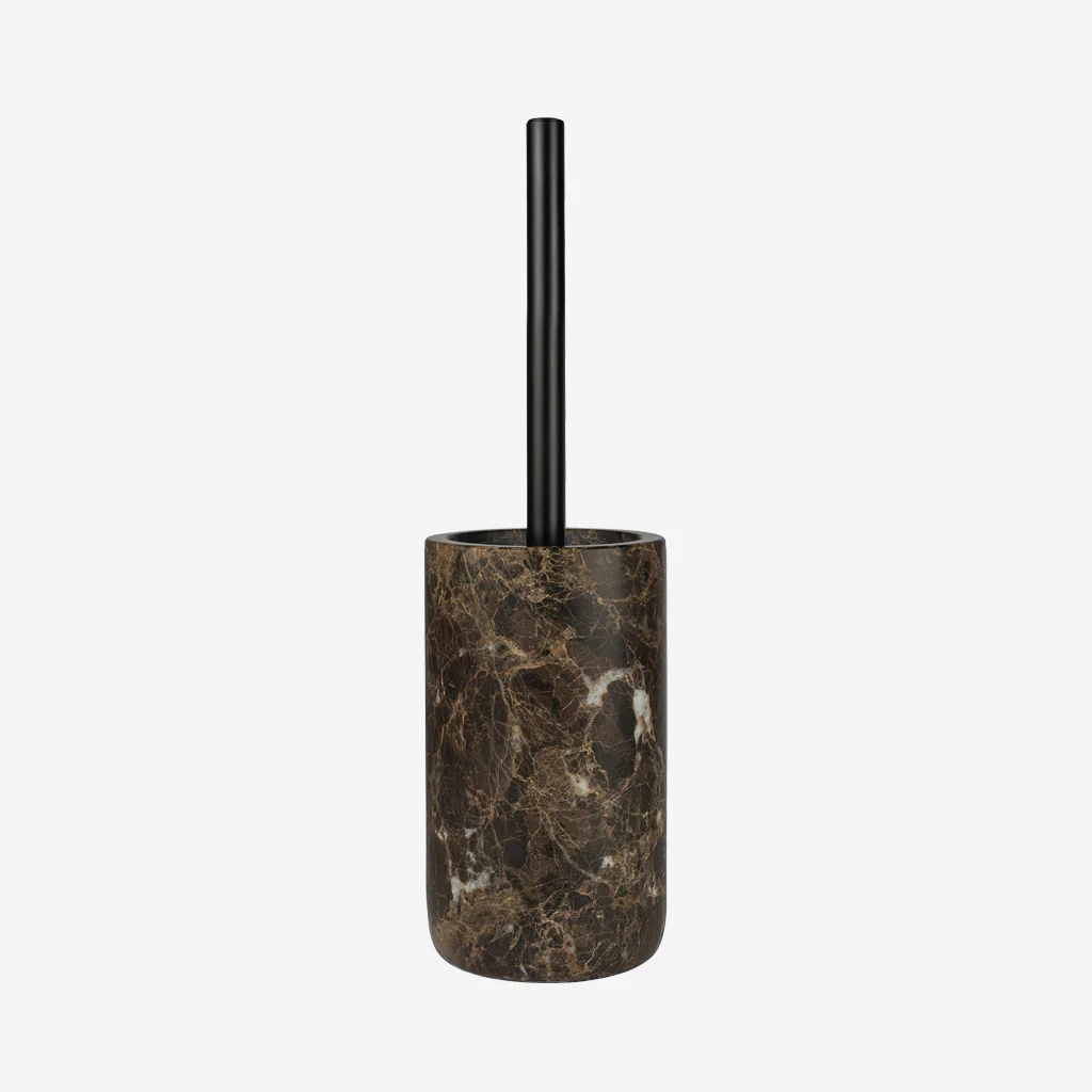 Mette Ditmer Marble Toilet Brush Brown - Image 4