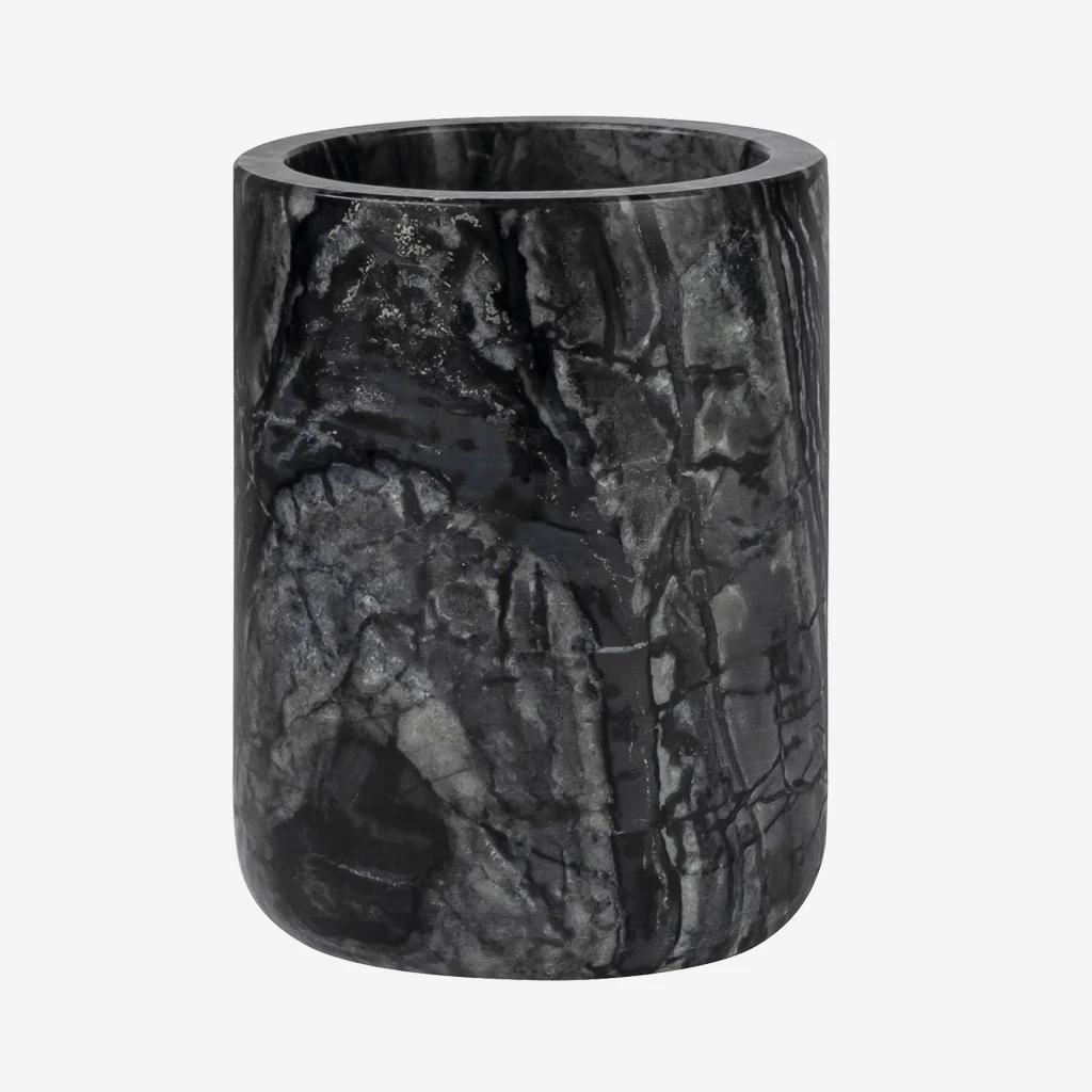 Mette Ditmer Marble Toothbrush Holder Black Grey - Image 4