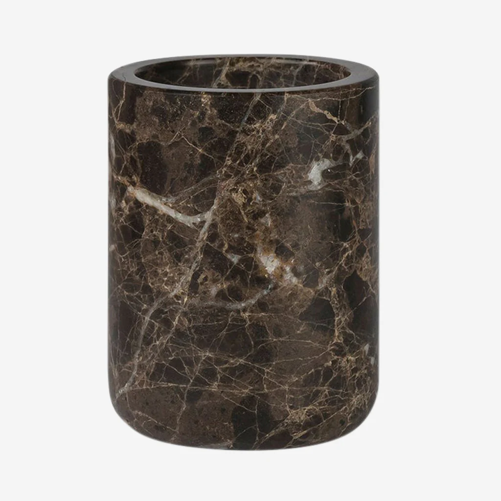 Mette Ditmer Marble Toothbrush Holder Brown - Image 4
