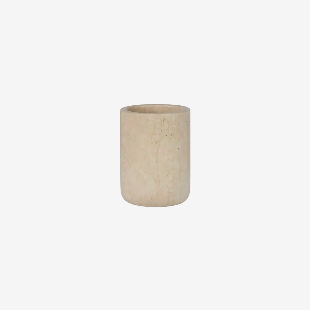 Mette Ditmer Marble Toothbrush Holder Sand