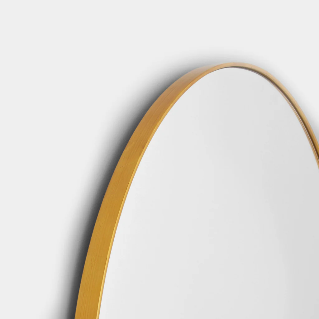Middle Of Nowhere Bjorn Arch Floor Mirror Brass - Image 3
