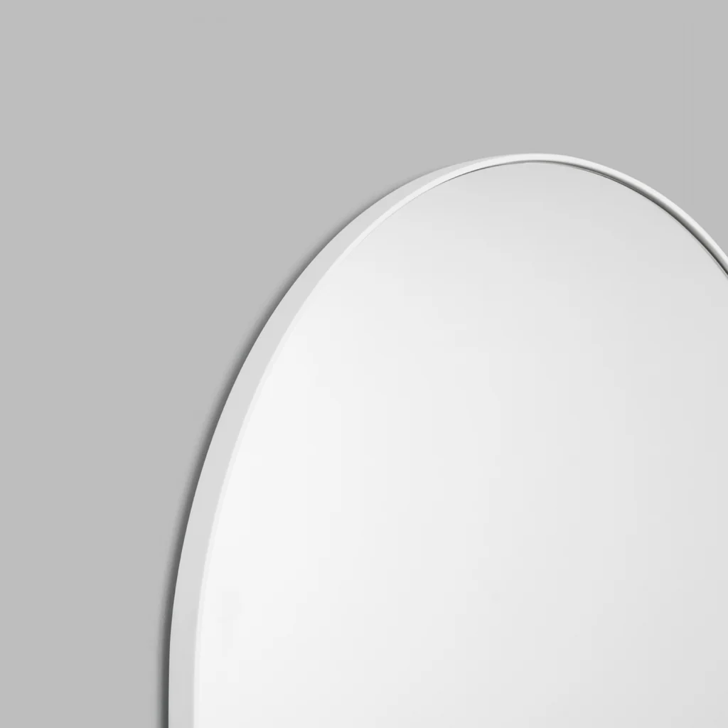 Middle Of Nowhere Bjorn Arch Floor Mirror White - Image 2