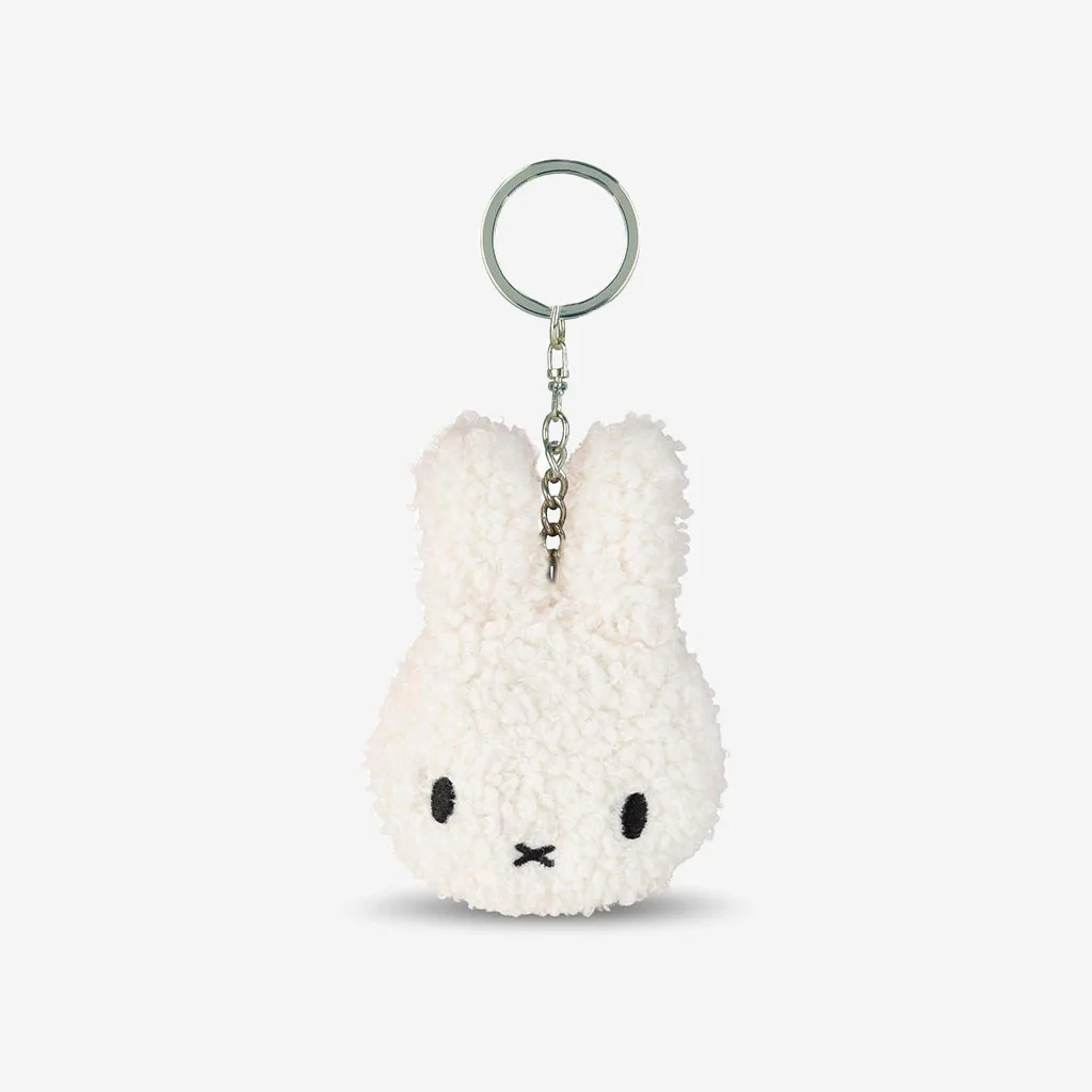 Miffy Plush Flat Keychain Off White - Image 2
