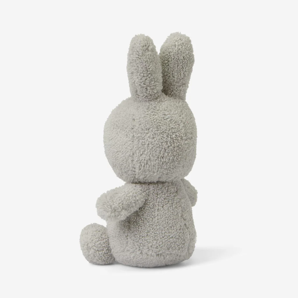 Miffy Plush Terry Small Light Grey 23cm - Image 5