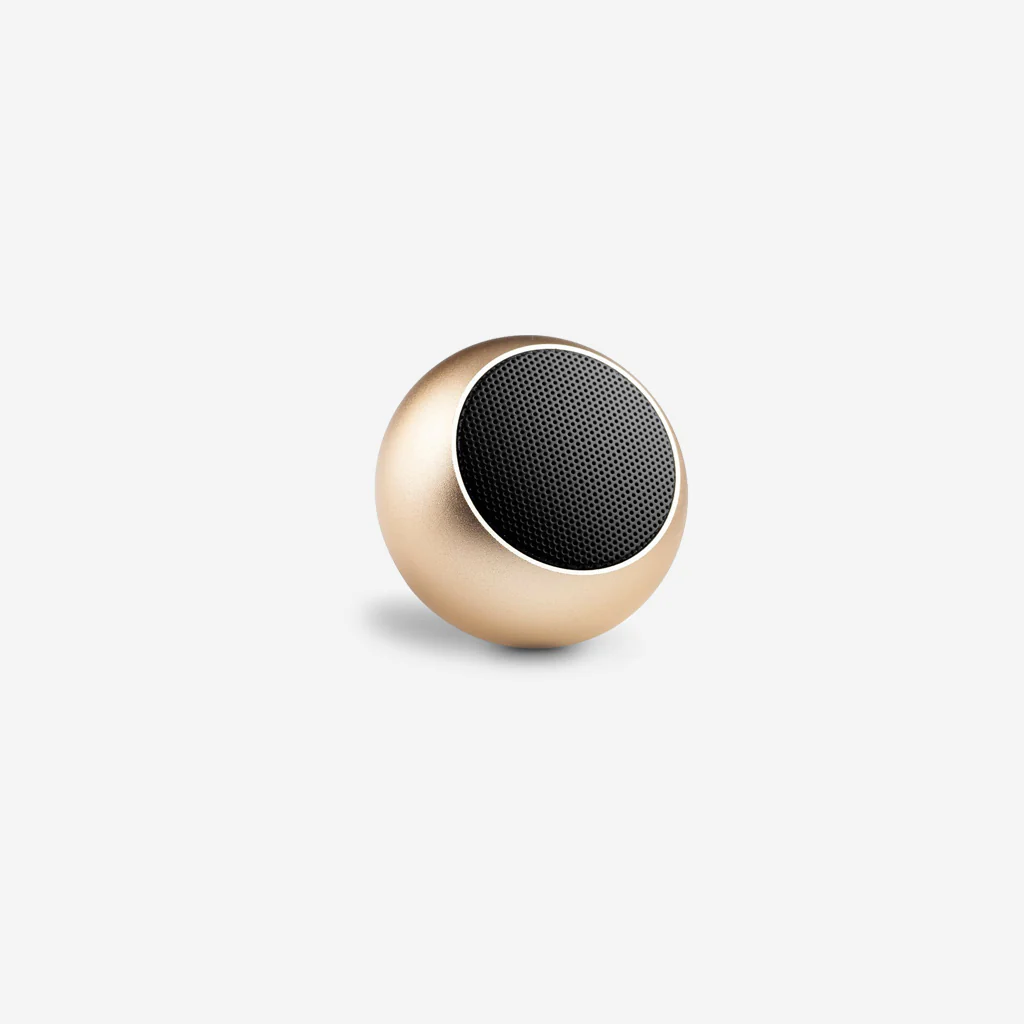 Mini Bluetooth Speaker Gold