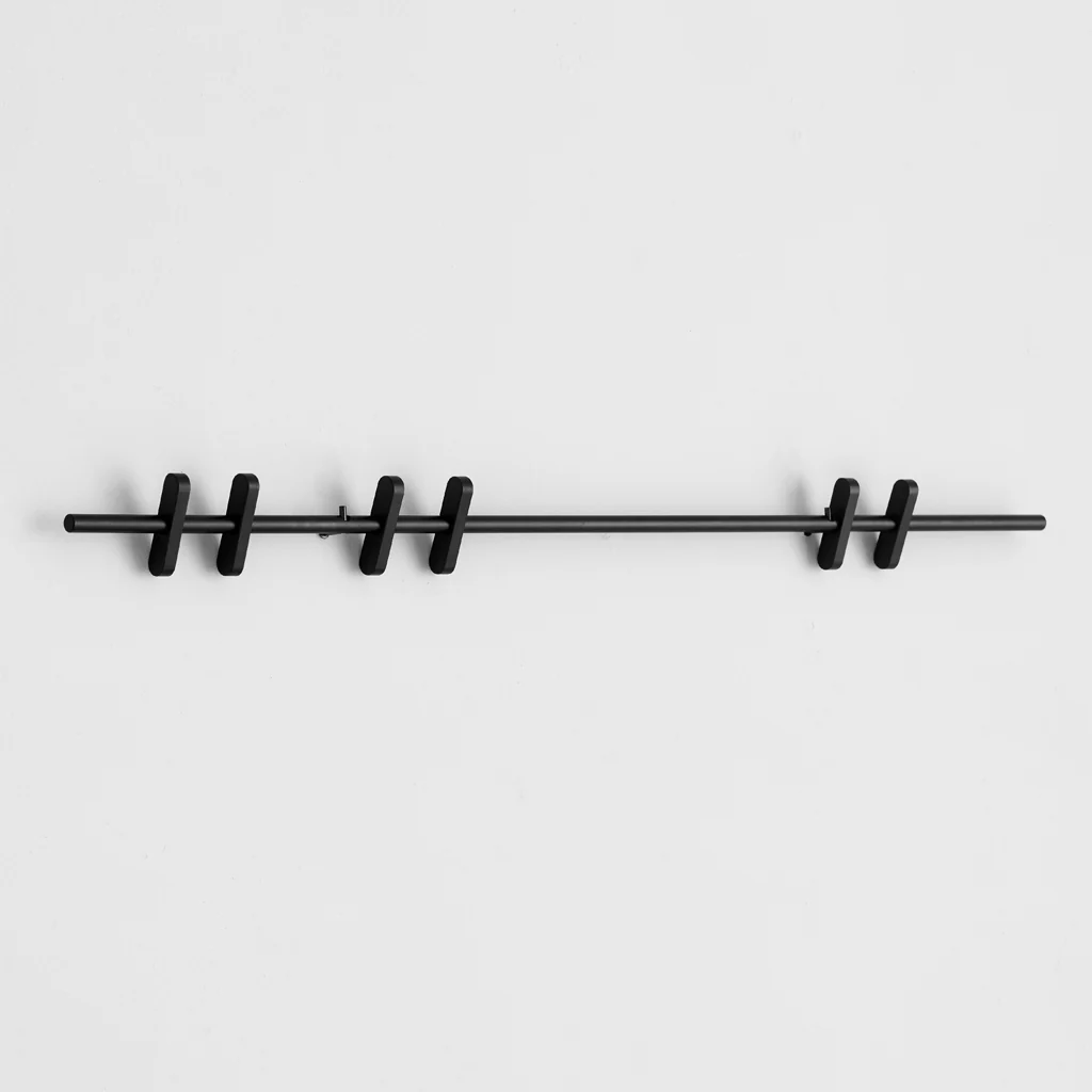 Moebe Coat Rack Black 70cm - Image 2